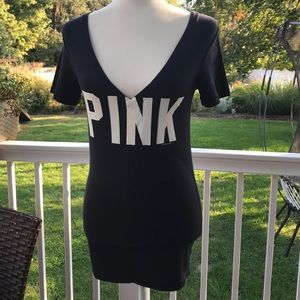 NWOT Vintage Pink Victoria’s Secret Long Tee